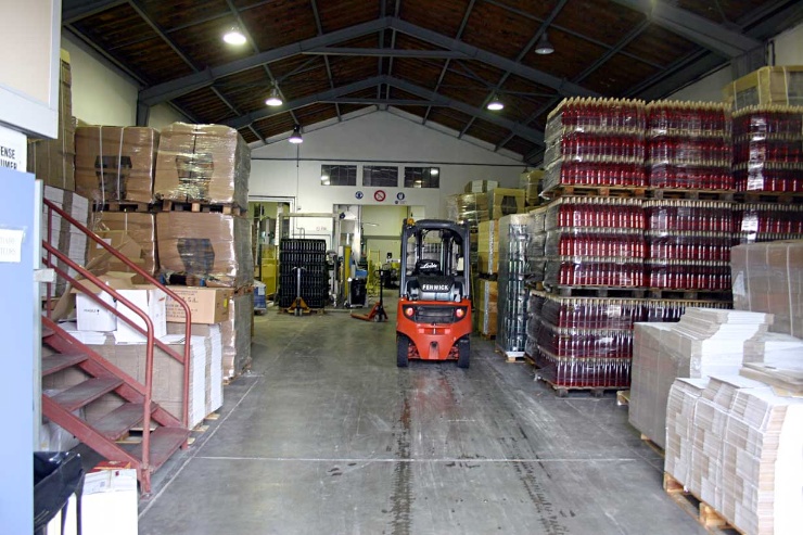 Le centre de stockage